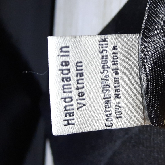 Handmade Silk Mother of Pearl Crossbody Purse Wedding Formal Party Prom Dance - Picture 5 of 8